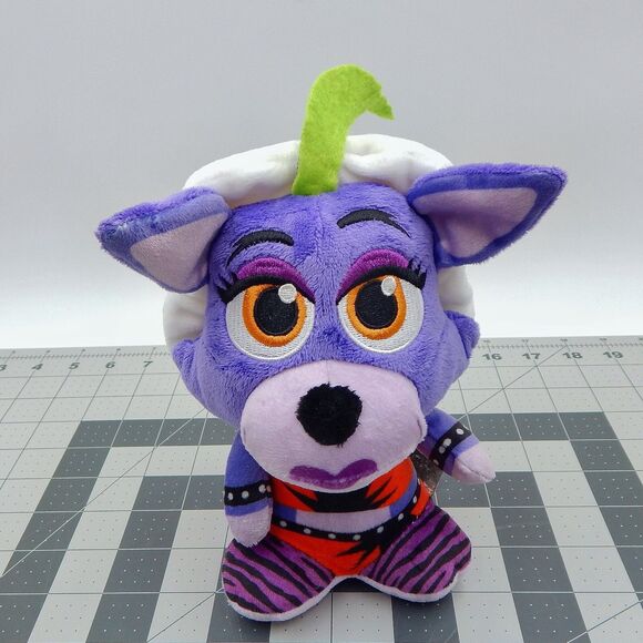 Five Nights At Freddy's Fnaf Security Breach Roxanne Wolf Plush 7 Inch Purple - Picture 4 of 8